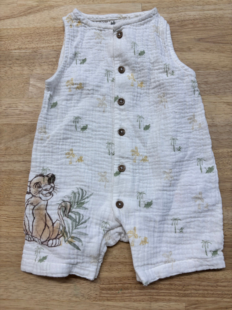 Disney Baby 6M Lion King Muslin Romper