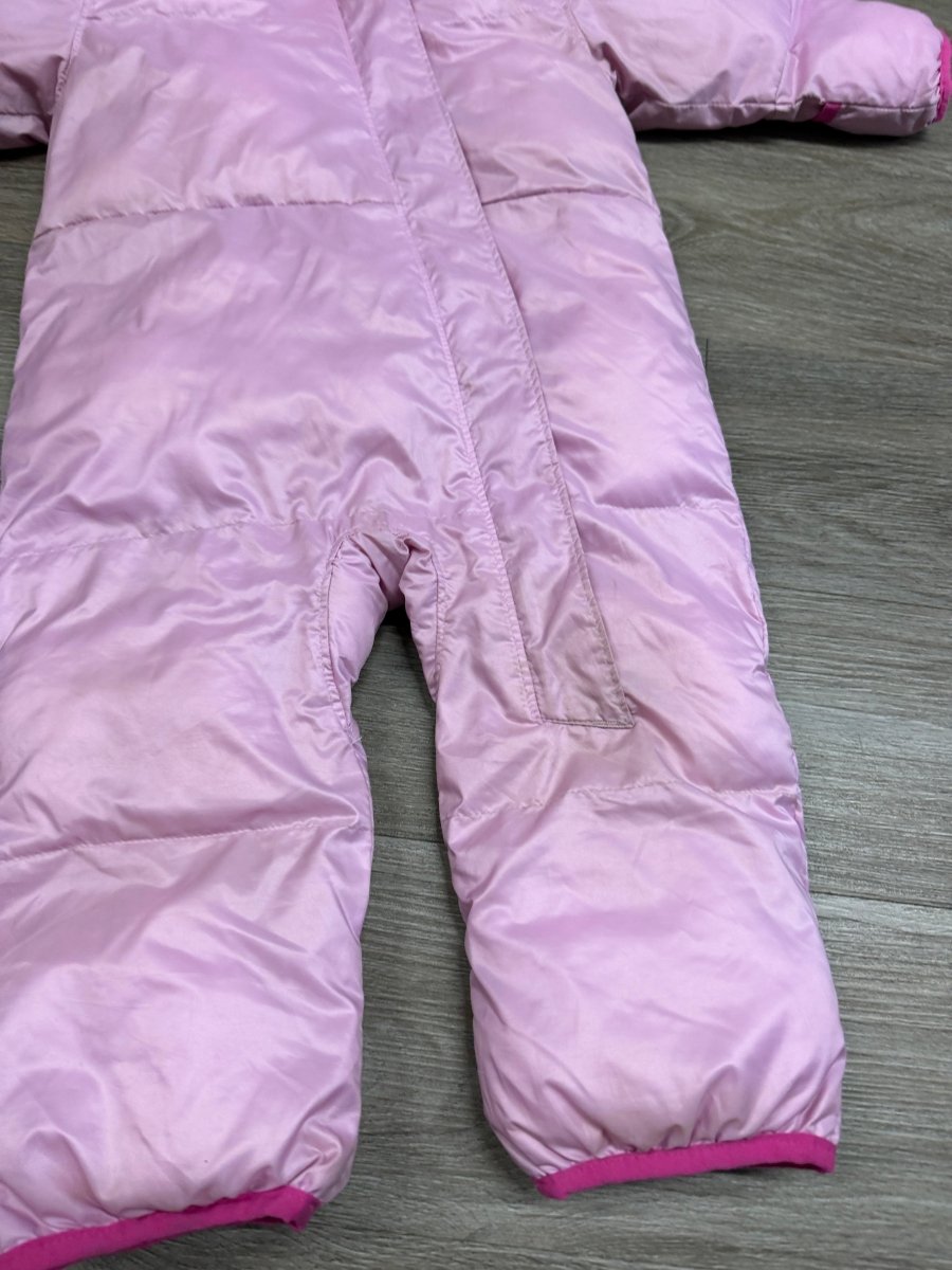 Columbia Bunting Suit Snowsuit – 12-18 Months | Pink | Polyester Blend - Nest and Sprout-Consignment