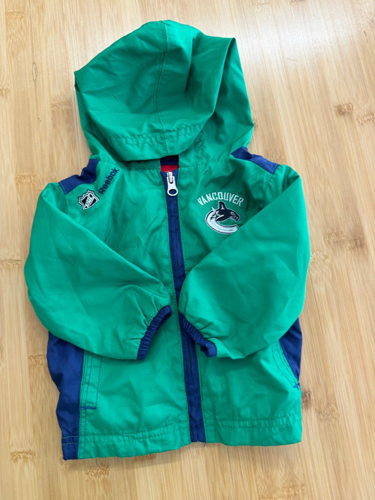 Reebok Face Off Collection jacket – 12M | Vancouver Canucks Lightweight Jacket - Nest and Sprout-Consignment