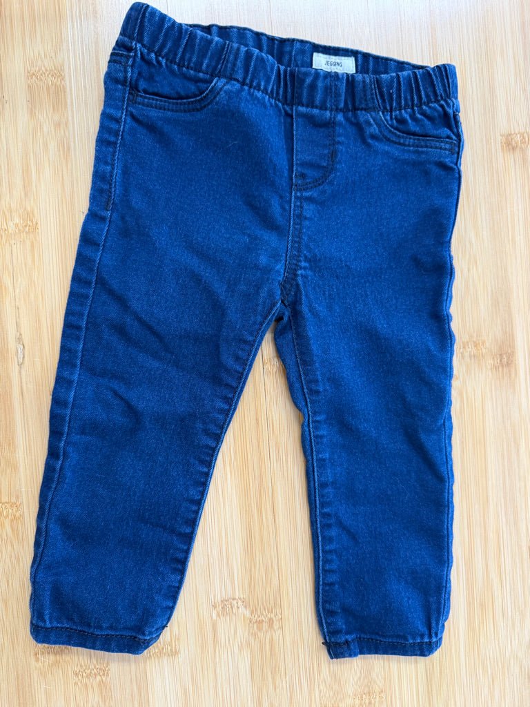 OshKosh Jeggings – 18M | Dark Blue - Nest and Sprout-Consignment