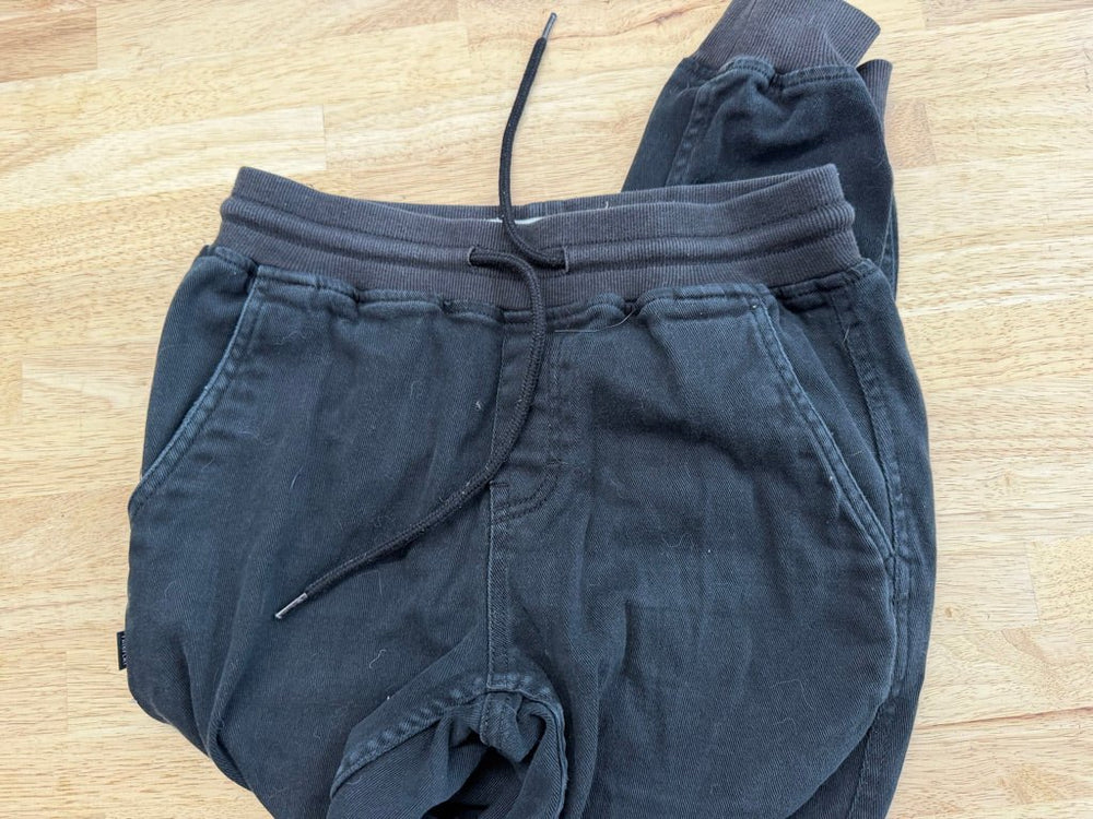 Volcom Elastic Leg Pants – Youth L (12Y) | Charcoal Grey - Nest and Sprout-Consignment