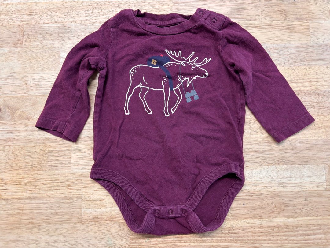 Gap Moose Graphic Bodysuit – Size 6-12M