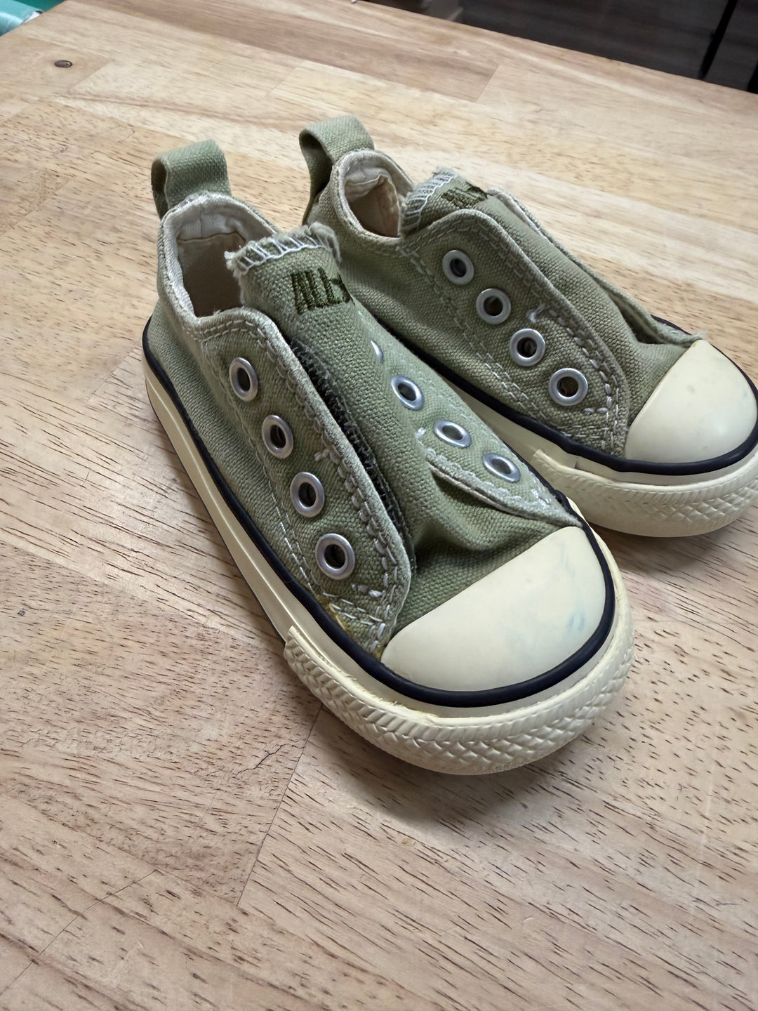 Converse All Star Velcro Sneakers – 4 | Sage Green