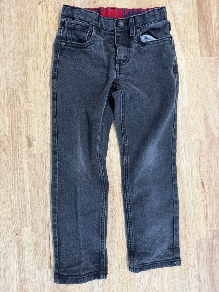 Levi's Dark Jeans – 6 | Blackish Red Elastic Inner - Nest and Sprout-Consignment