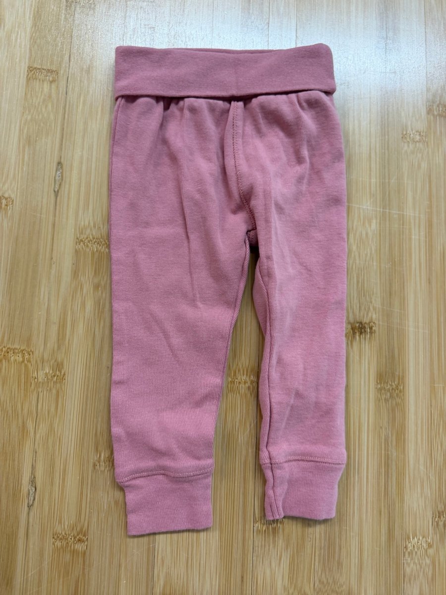 Petit Lem Legging – 9 Months | Dusty Rose - Nest and Sprout-Consignment