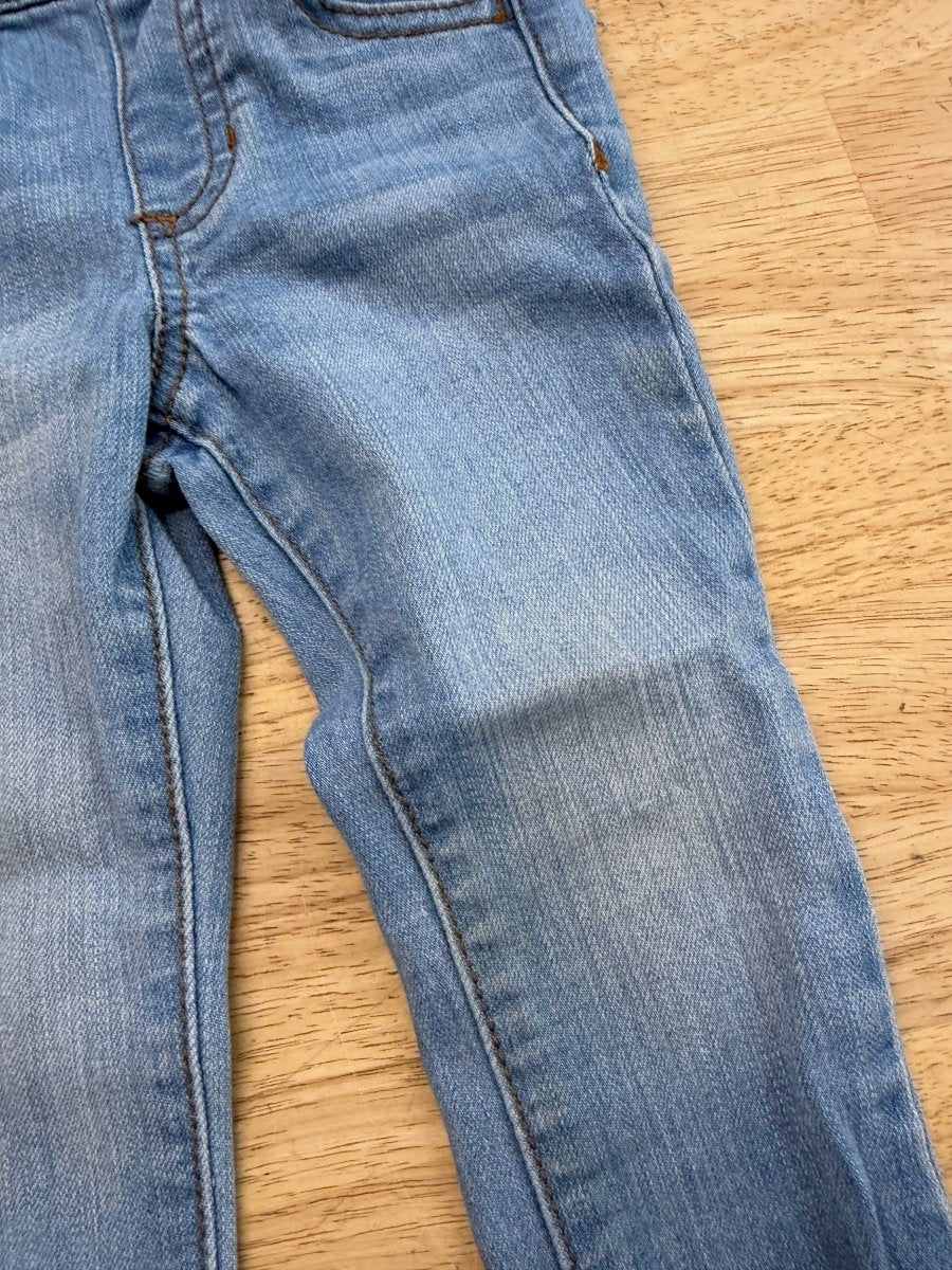 Jax & Lennon Light Wash Denim Pull-On Jeans – 12–18M | Play - Nest and Sprout-Consignment