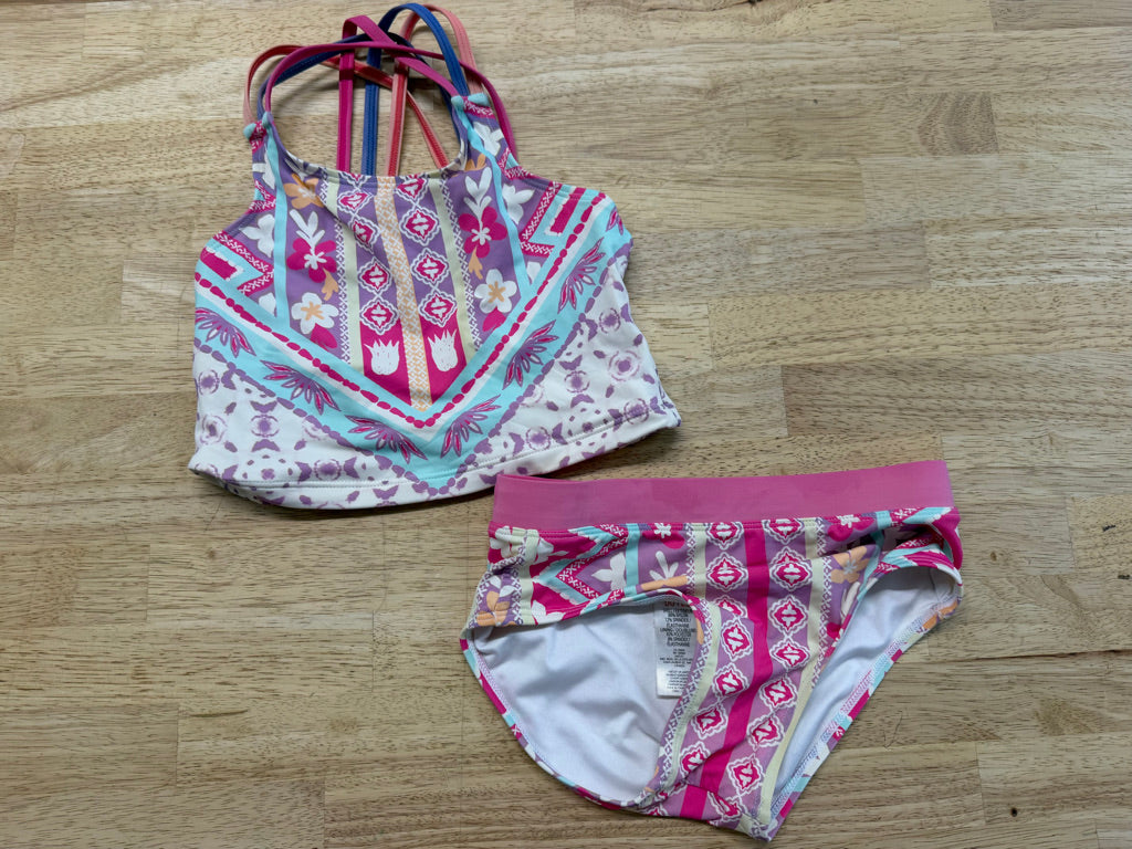 Hatley Geometric Swimsuit – 6 | Purple