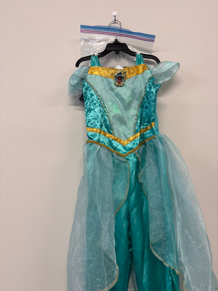 Disney Princess Jasmine Costume with Wig – Size 4-6