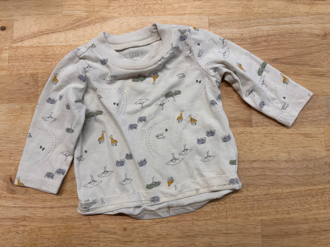 Child of Mine Safari Top – Cream 3M
