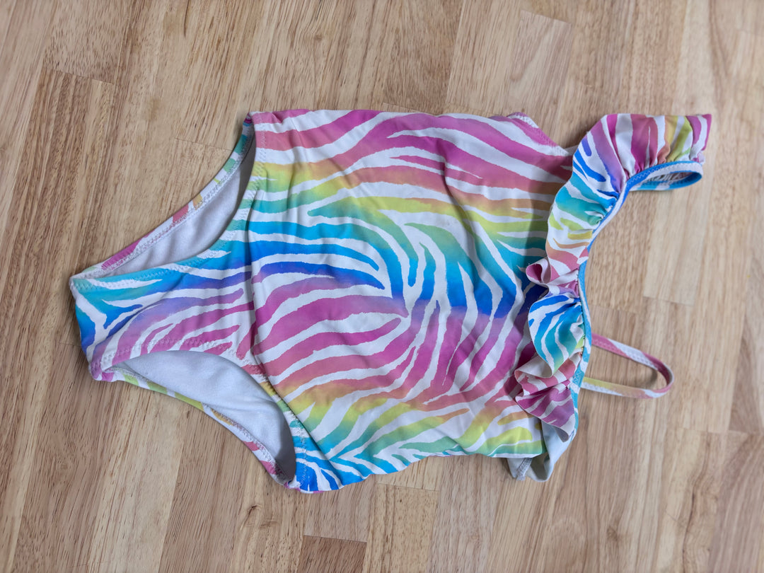 Hatley Striped Swimsuit, Size 4