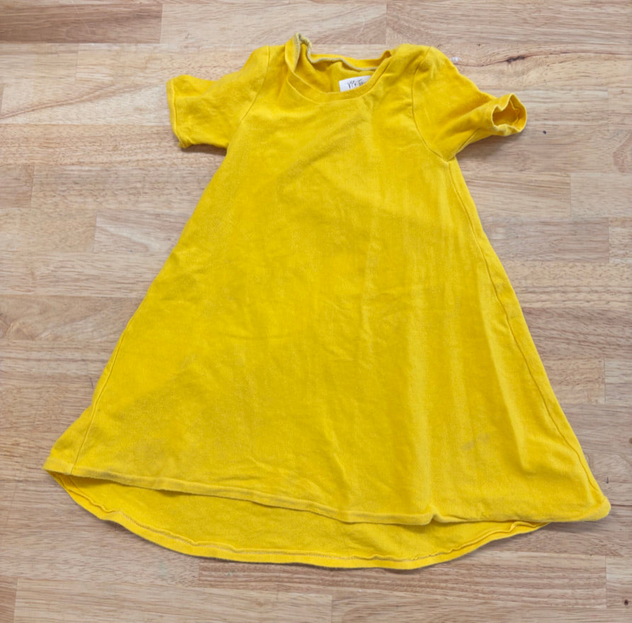 Vi & Jax 12–24M Handmade Dress – Sunshine Yellow