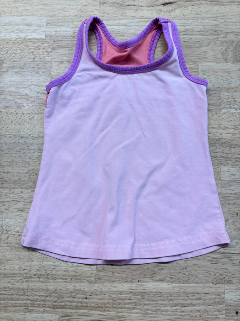Peekaboo Beans Tank Top – Light Pink | Size 2