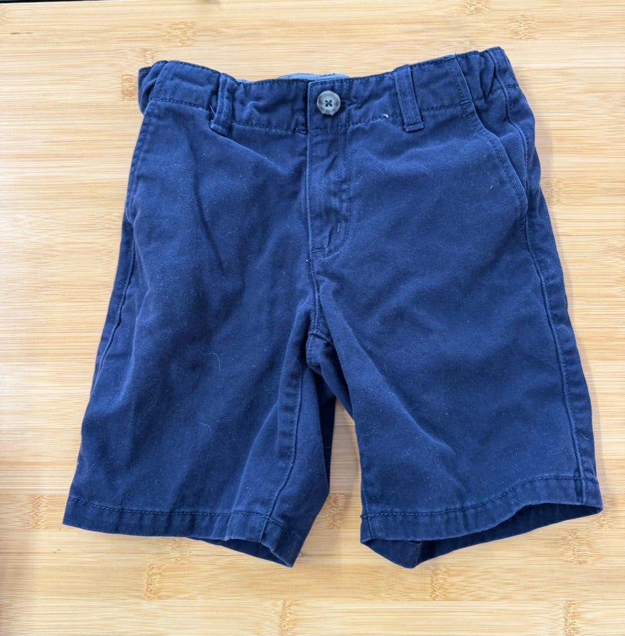Gymboree Prep Fit Chino Shorts – 7 | Navy Adjustable Waist | Play