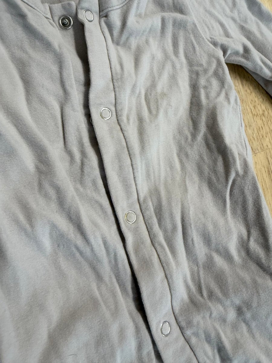 Pehr Romper – 12–18M | Grey Stone | Play - Nest and Sprout - Consignment