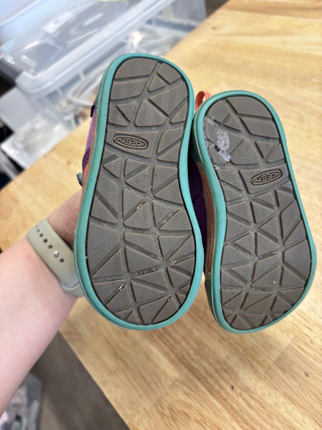 Keen Purple Turquoise Shoes | Size 6