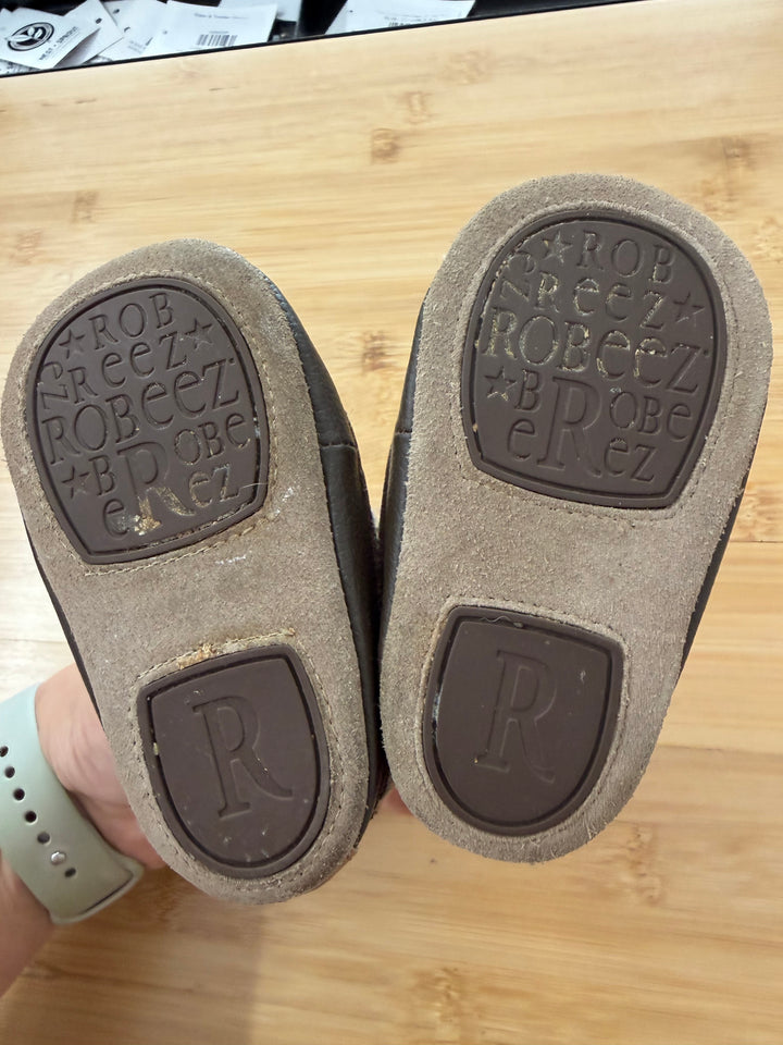 Robeez Leather Early Walker Shoes – 9–12M (EU 19) | Brown