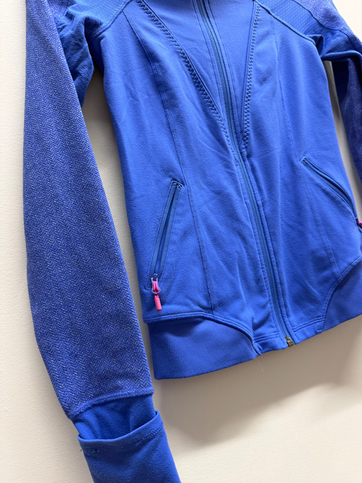 Ivivva Blue Zip-Up Sweater – 10 | Broken Pull Tag | Play