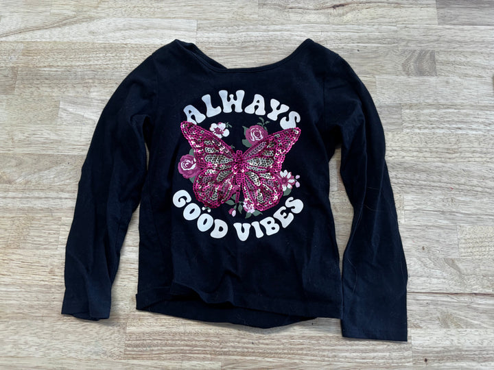 The Children’s Place Sequin Butterfly Dress “Always Happy” | Size 4