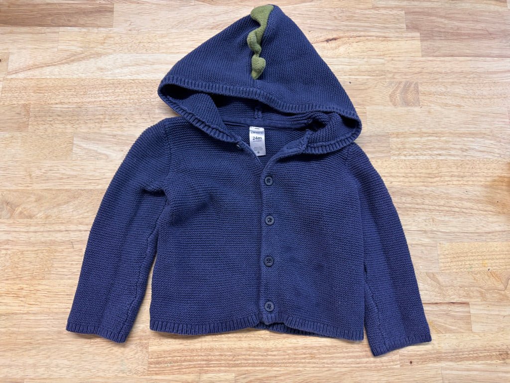 Carter’s Hooded Sweater – Size 24M - Nest and Sprout - Consignment