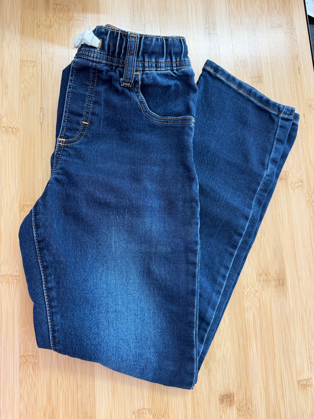 Gap Dark Wash Stretch Slim Denim Jogger – L | Elastic Waist Minimal Wear