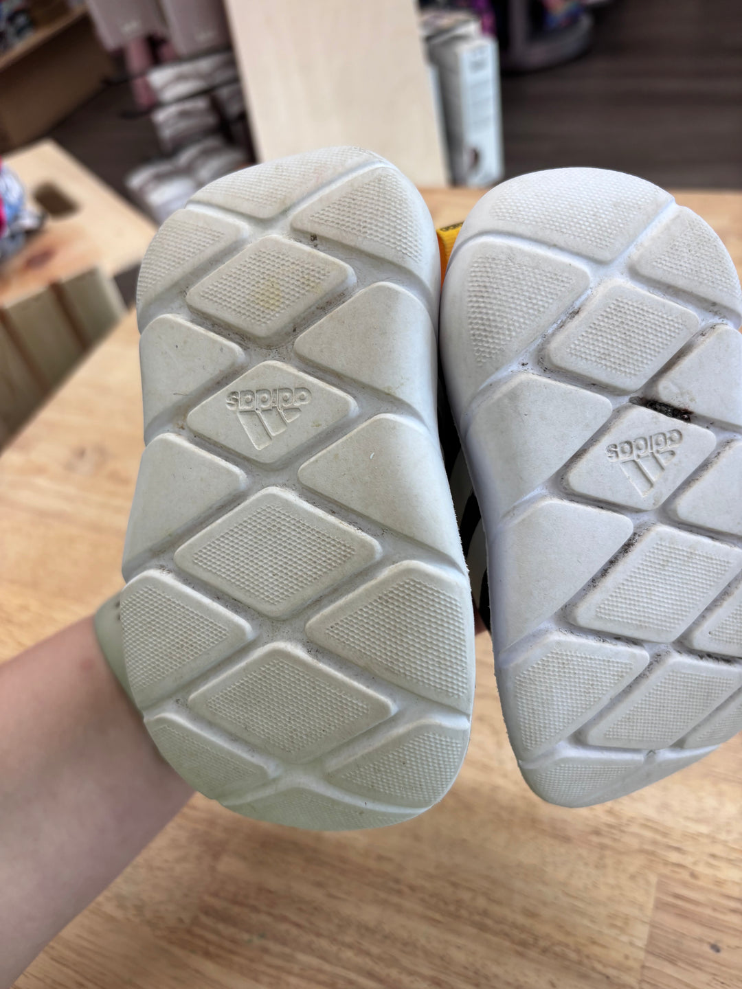 Adidas Size 6 Mickey Mouse Shoes