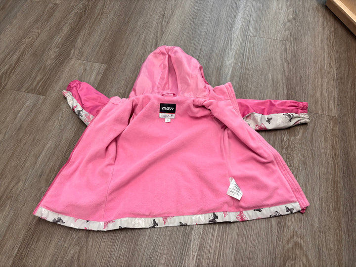 Gusti Light Grey Jacket with Butterfly Print