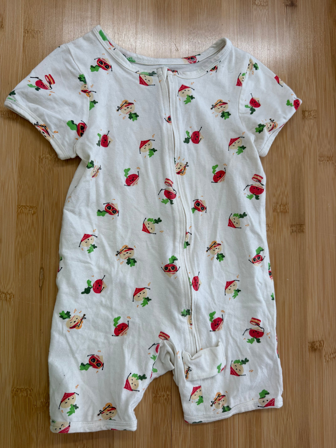 Silkberry Turnip Print Short Romper – 18–24M | Play