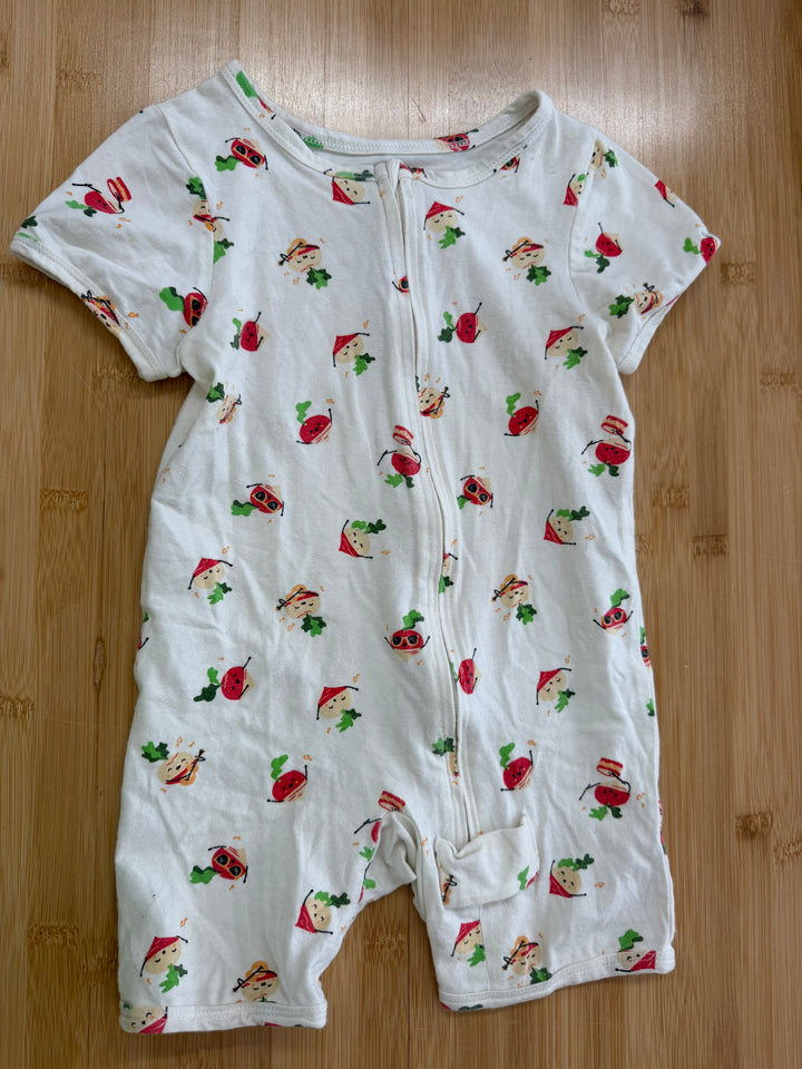 Silkberry Turnip Print Short Romper – 18–24M | Play