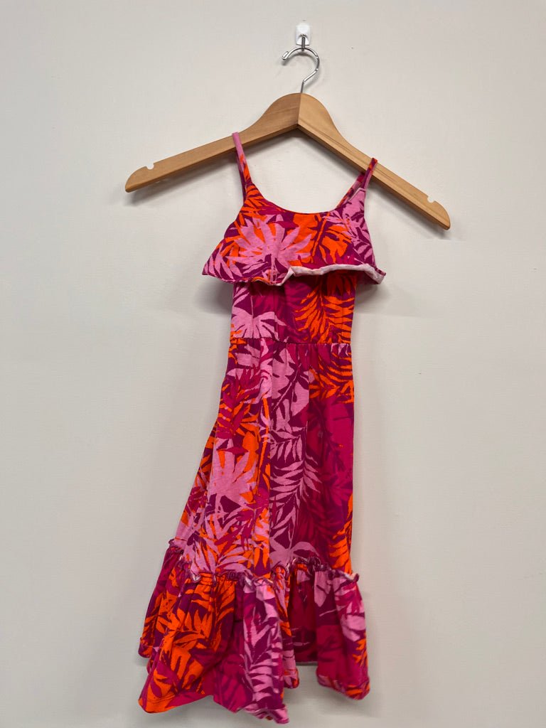 Juicy Couture 7/8Y – Tropical Ruffle Dress play condition - Nest and Sprout - Consignment