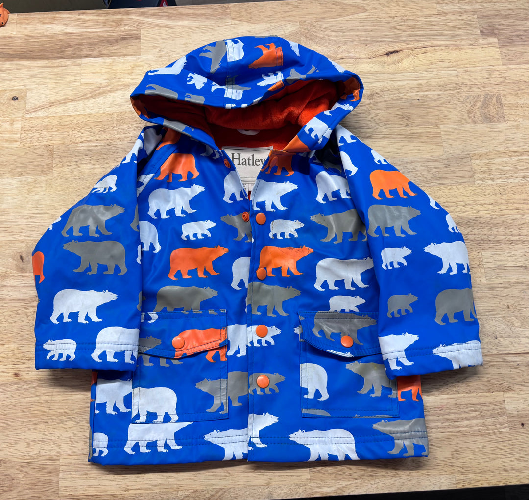 Hatley Colour-Changing Bear Jacket – 2Y