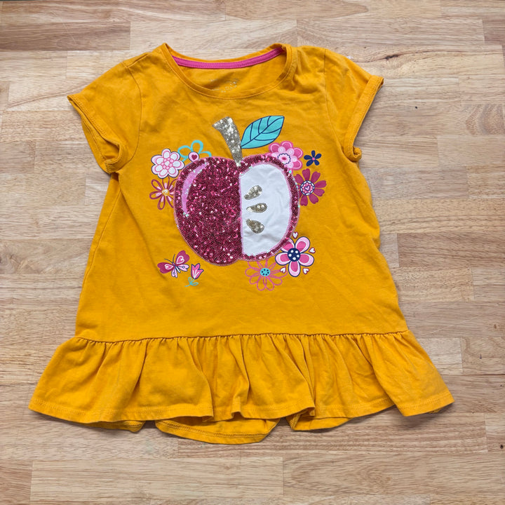 Cynthia Rowley Sequined Apple Top – Size 7/8