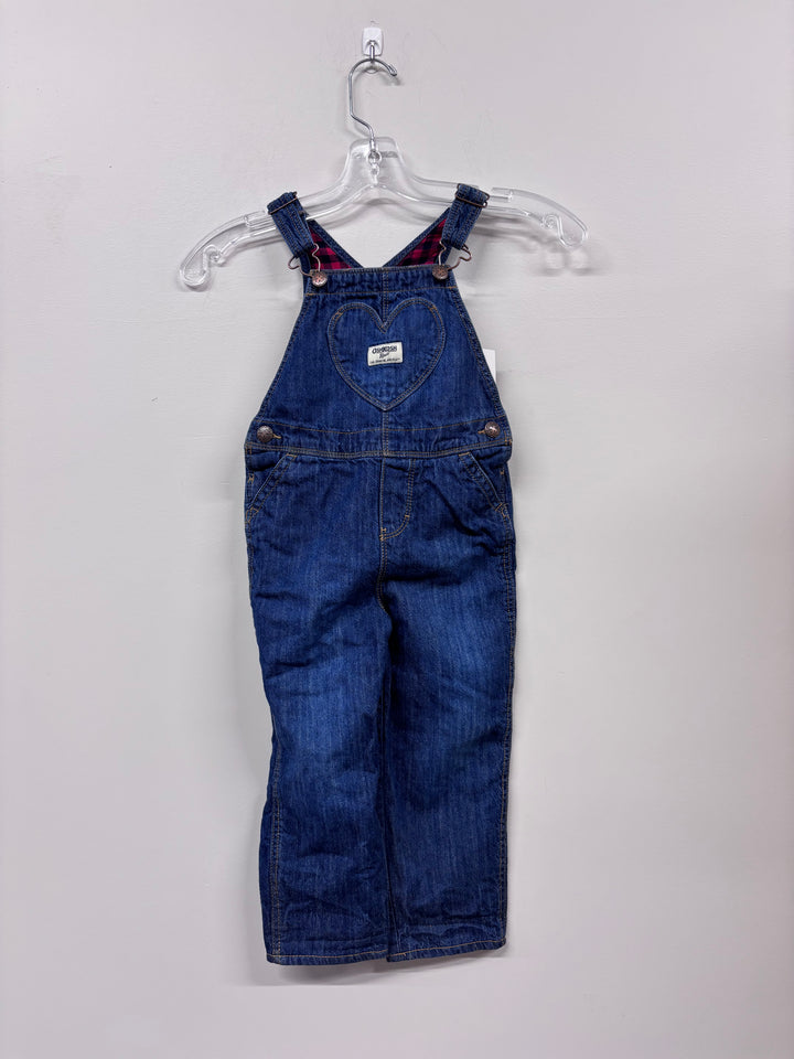 Oshkosh Lined Overalls - 4T