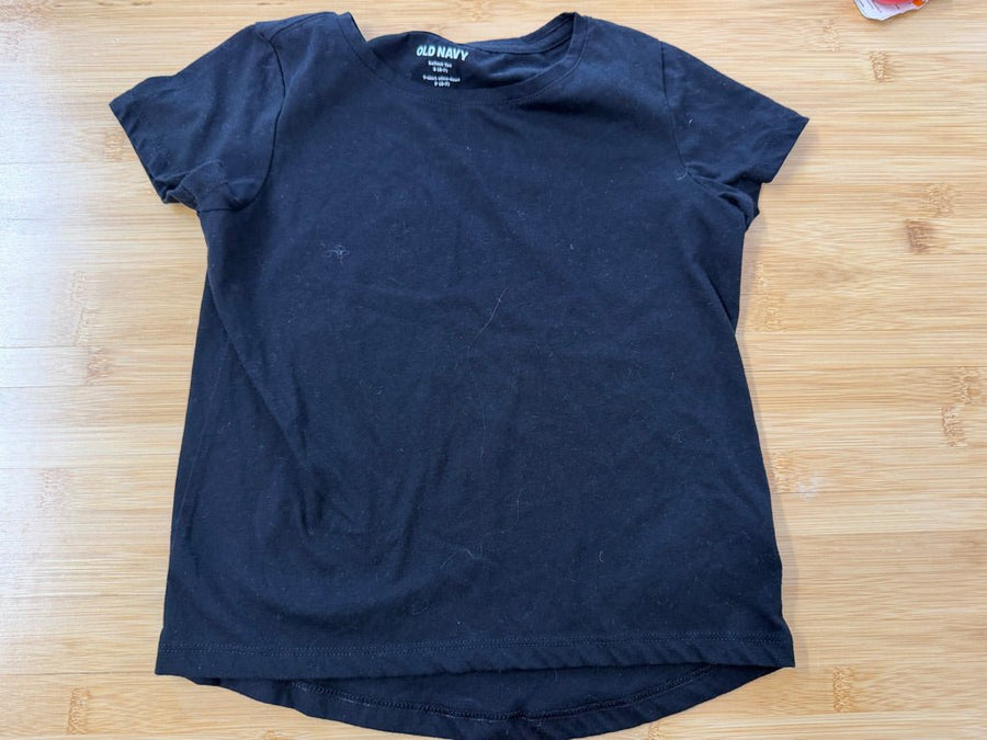 Old Navy Softest T – 6/7 | Black Short Sleeve - Nest and Sprout-Consignment