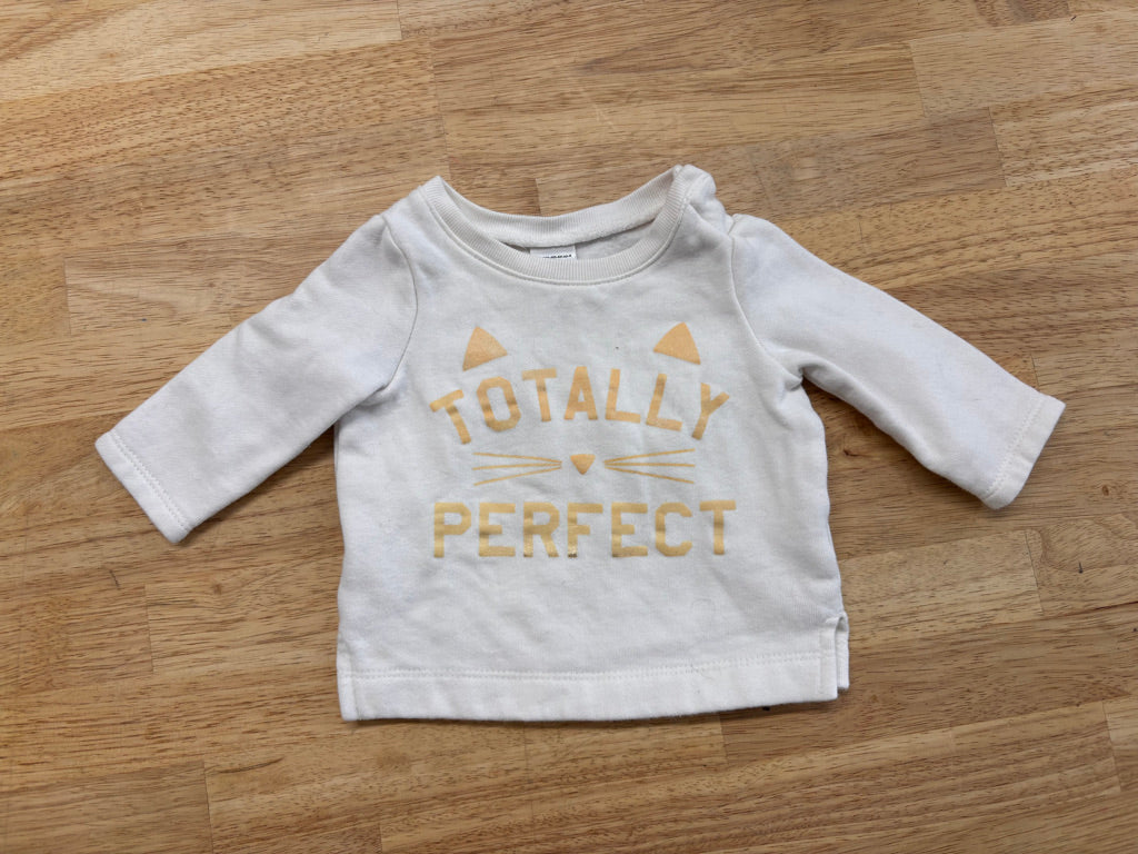 Carters Sweatshirt – 3 Months