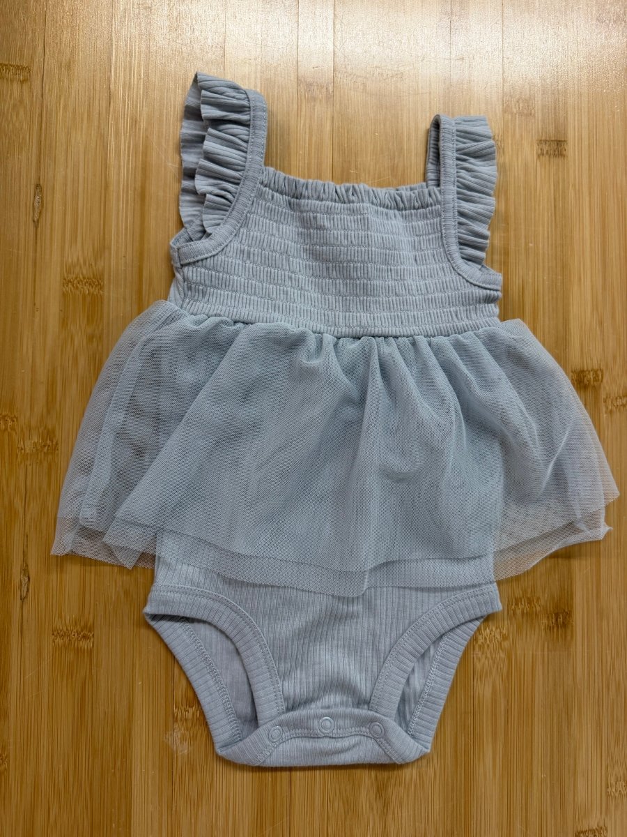 Carter's Baby Bodysuit Dress – 9 Months | Tulle Skirt with Ribbed Tank Top - Nest and Sprout-Consignment