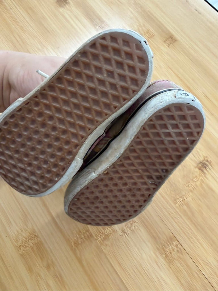 Vans Tie-Up Sneakers – 5 | Pink | Play - Nest and Sprout-Consignment