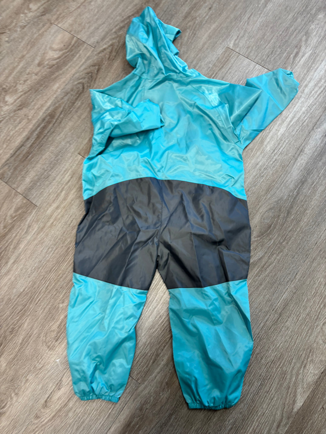 Cloudveil Double-Zip Rain Suit Light Blue | Size 2T