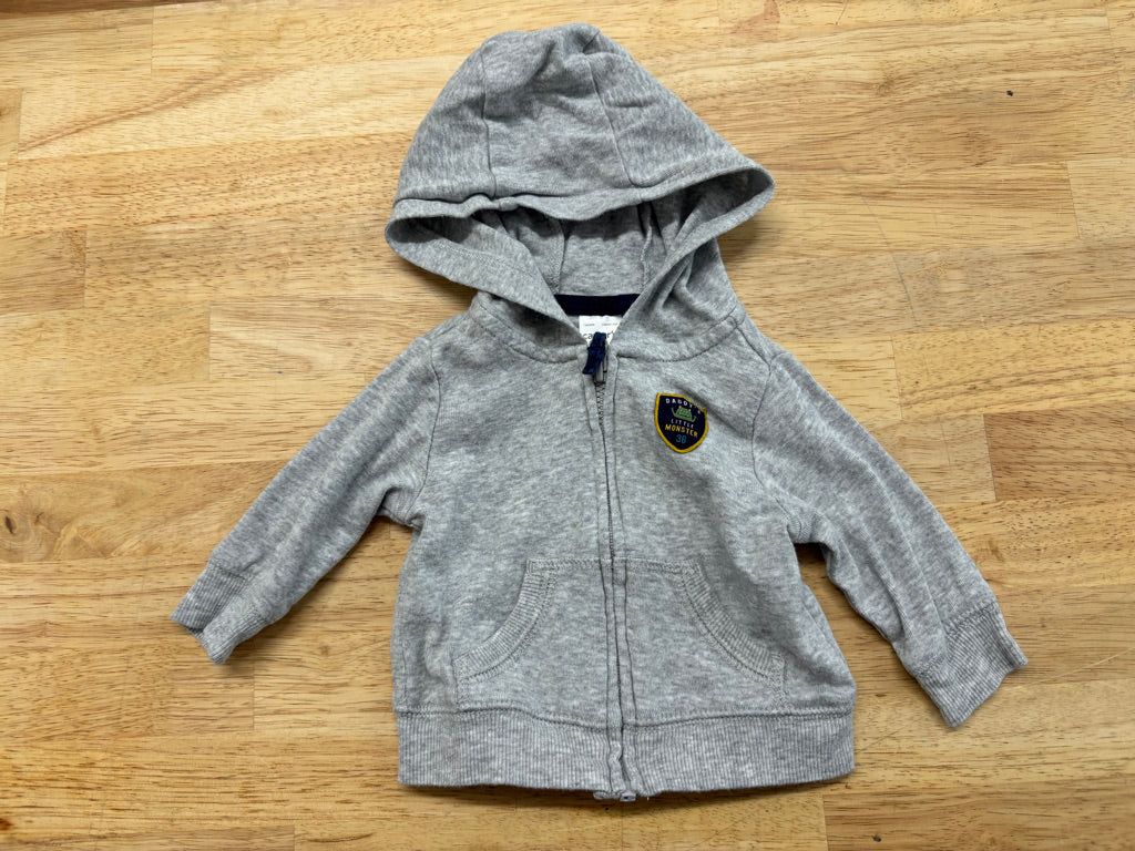Carter’s Newborn Hoodie – Daddy’s Little Monster