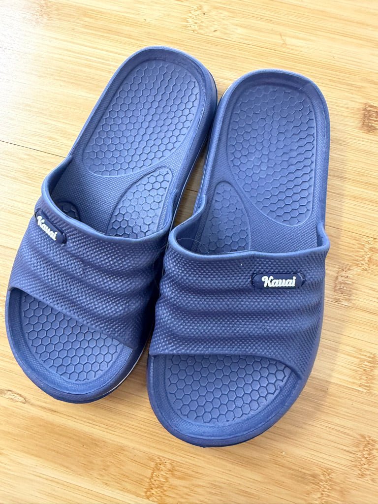 Kauai Slides – EU 35 | Navy - Nest and Sprout-Consignment