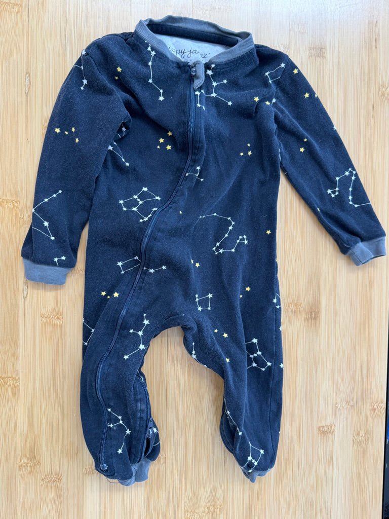 Zippy Jamz Constellation Print Sleeper – 12–18M | Black | Play