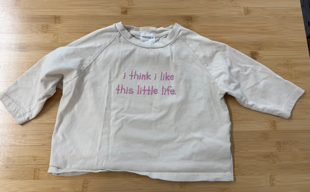 Fostered Collection Long Sleeve Shirt – 2 | Beige I Think I Like This Little Life