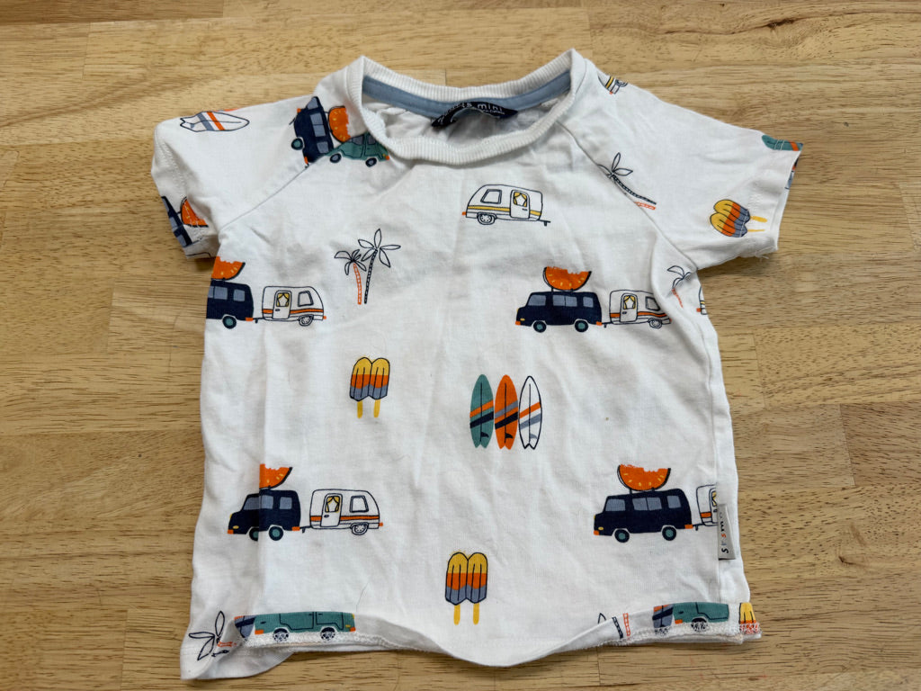 Souris Mini Ice Cream Lollipop Shirt – 12M | Surfer Graphic