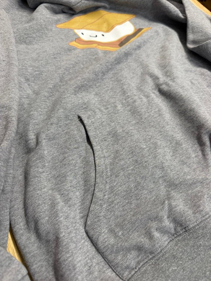 Whistle and Flute Sweatshirt – Medium (Estimated Size 8) | Grey - Nest and Sprout-Consignment
