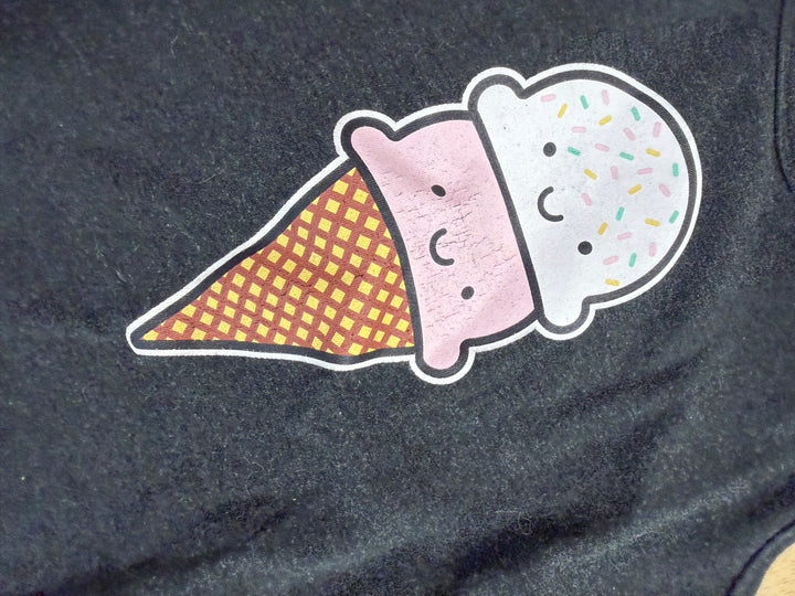 Whistle and Flute Ice Cream Charcoal Romper – 1–2Y | Play