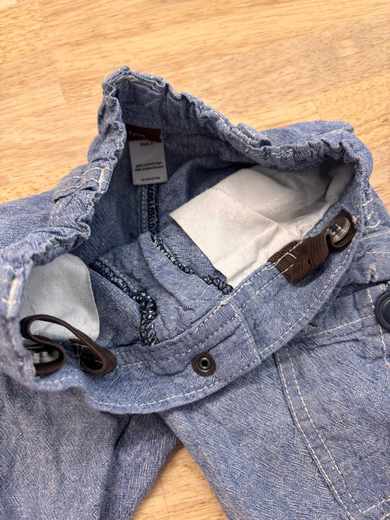 Tea Collection Shorts 3Y – Chambray FAIR - Nest and Sprout - Consignment