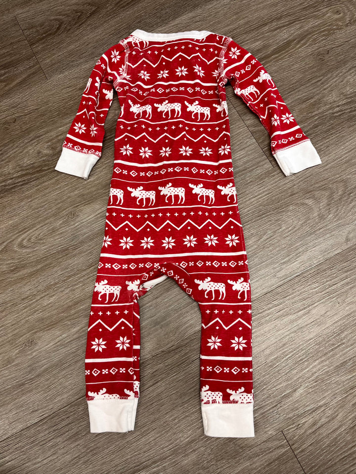 Lazy One 6M Christmas Footless Sleeper – Zipper