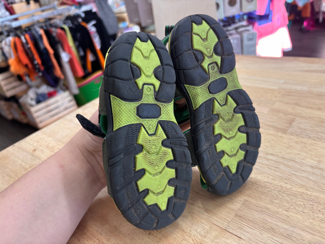 Refbom Sandals – Size 8 Green & Grey