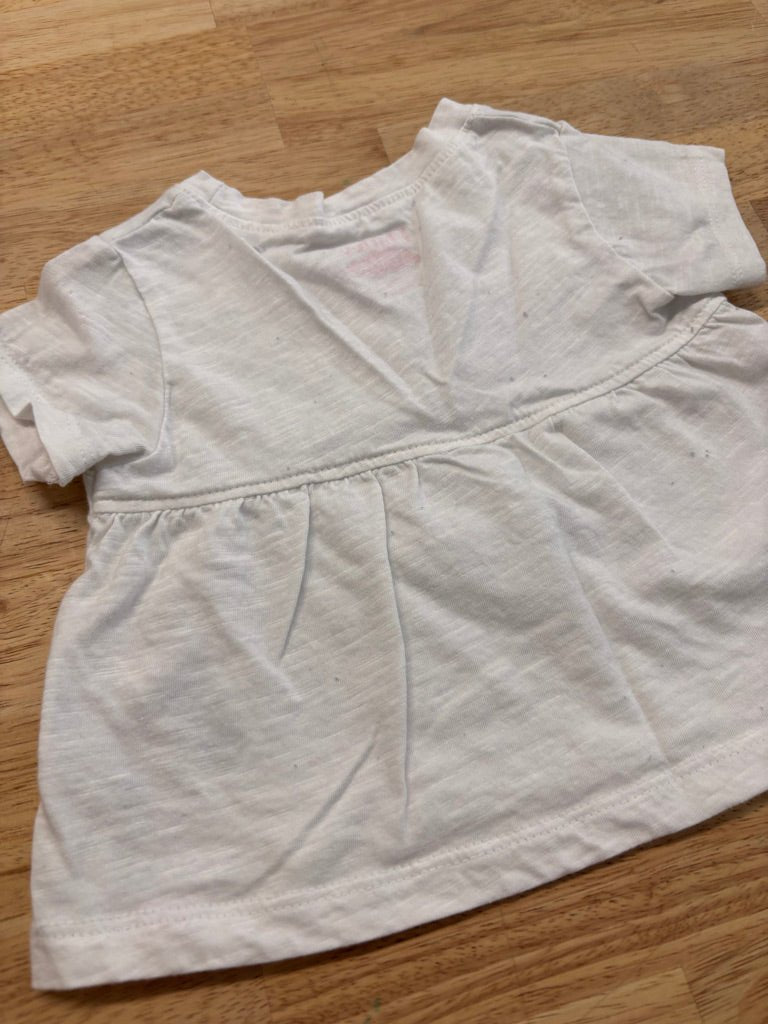 Hatley 12 - 18M Dog Shirt white - Nest and Sprout - Consignment