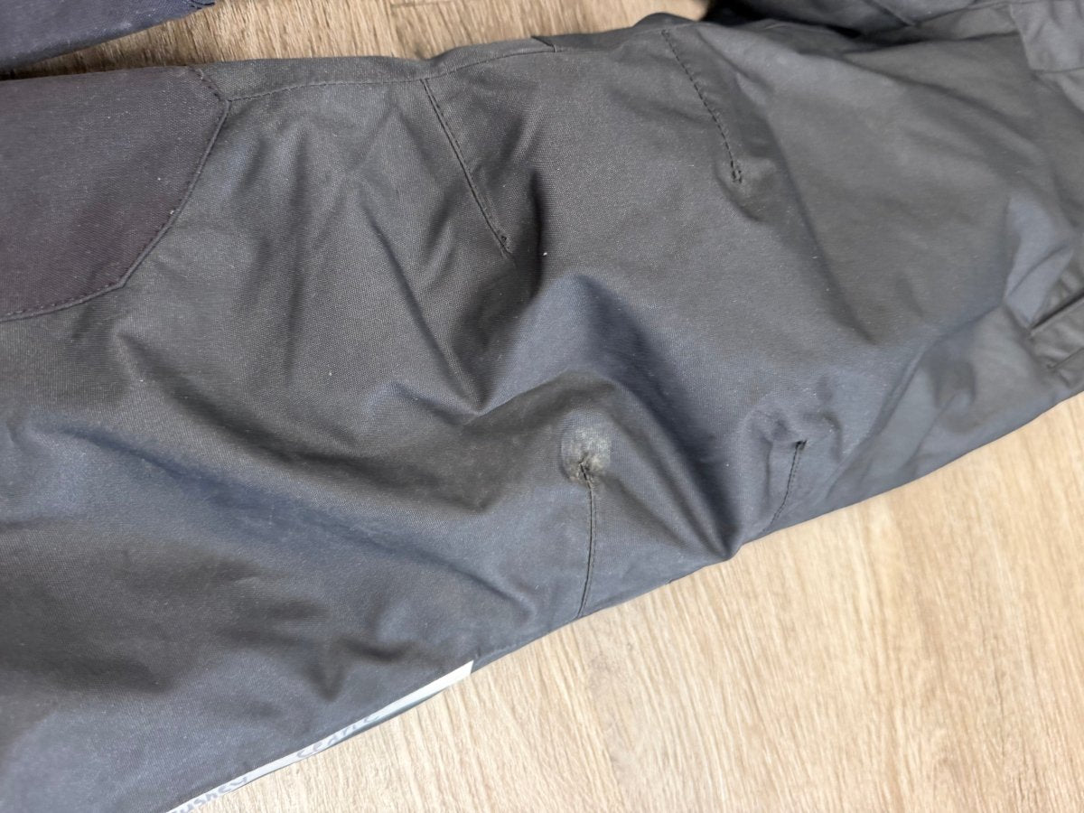 Reima Wingon Reimatec Snow Pants – 116 (6Y) | Black Adjustable Waist & Suspenders | Play - Nest and Sprout-Consignment