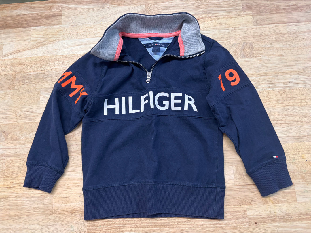 Tommy Hilfiger Quarter-Zip – Size 5 Grey